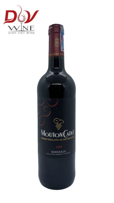 Rượu BPdRothschil Mouton Cadet Bordeaux Red