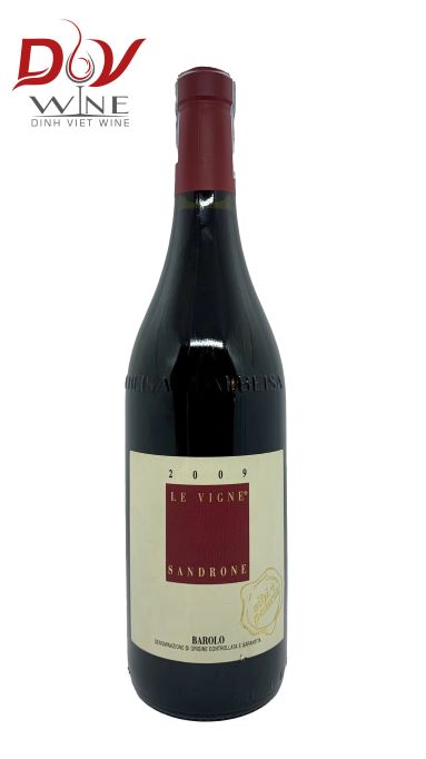 Rượu Sandrone Barolo Le Vigne 2009