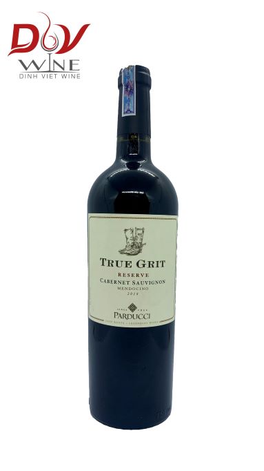 Rượu Parducci True Grit - Cabernet Sauvignon Reserve